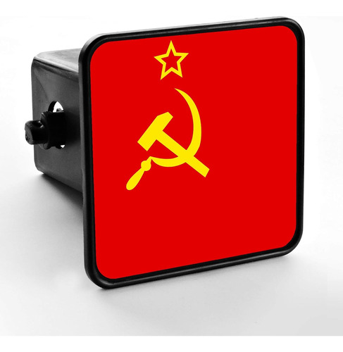 Trailer Hitch Cover - Flag Of Ussr (russia)