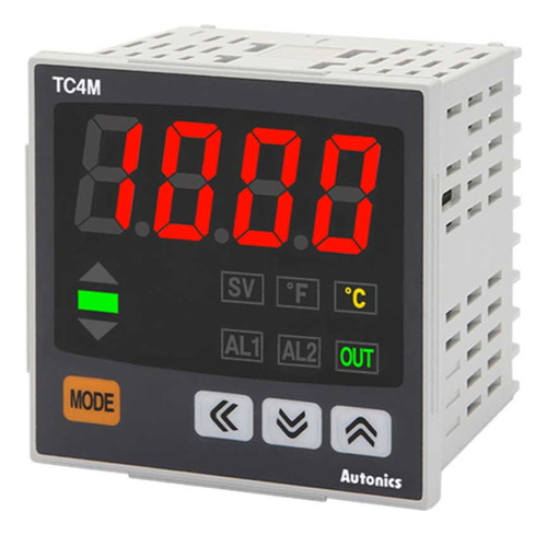 Controlador De Temperatura W72xh72 4 Digit 2salidas Alarma