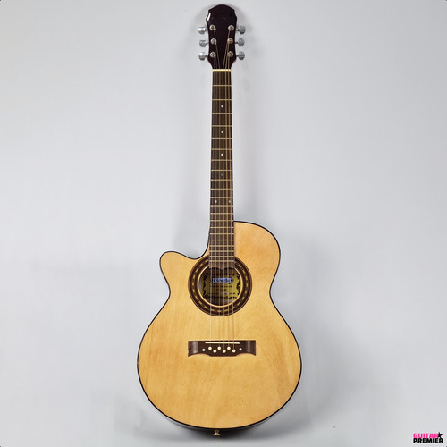 Guitarra Acustica Zurdo Pickguard Cenefa Premium Garantia