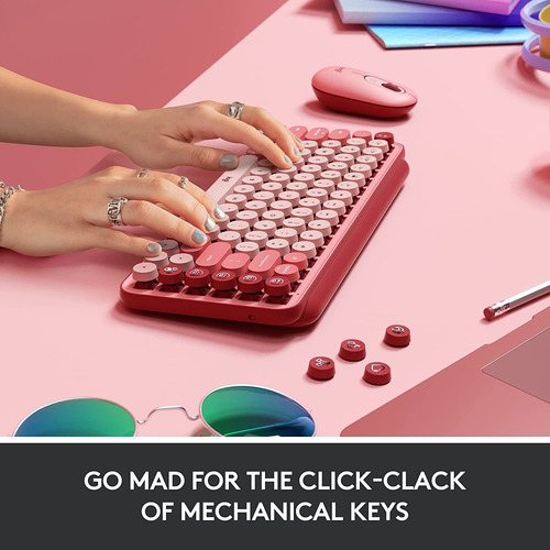 Teclado Mecanico Inalambrico Personalizable Logitech Pop Key