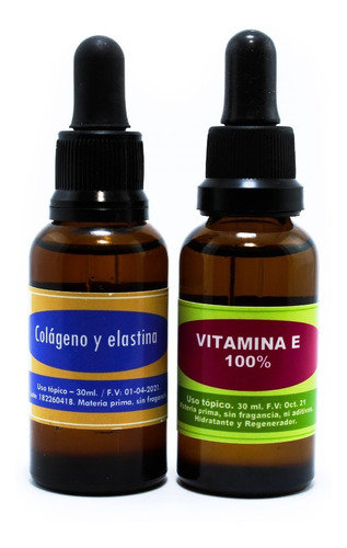 Colágeno Elastina Vitamina E Tópica - mL a $833