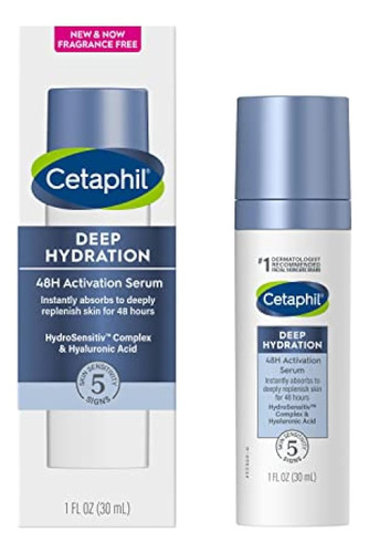 Cetaphil Deep Hydration 48hr Activation Serum, 1 Fl Oz, 48 H
