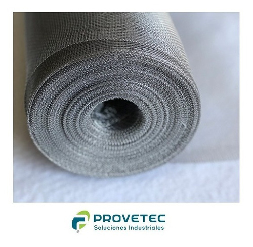 Imagen 4 de 6 de Tejido Tela Mosquitero Metal Galvanizado Reforza Rollo 1mx5m
