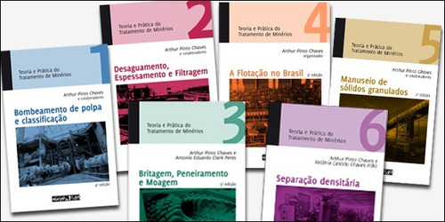 Coleção Teoria E Prática Do Tratamento De Minérios + Box Exc