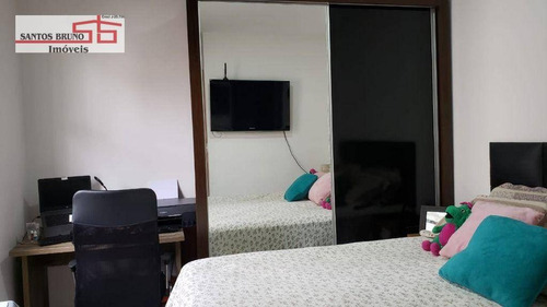 Imagem 9 de 30 de Maravilhoso Sobrado 84m² Em Condomínio Fechado Com 2 Suítes Rico Em Planejados Com 1 Vaga. R$ 450.000 - Imirim / Sp - (11)97200-3334 - Cláudio. - So1606