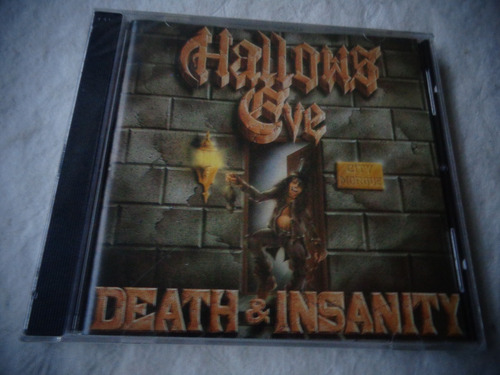 Cd Hallows Eve - Death & Insanity ( Lacrado)