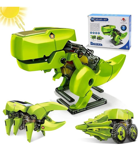 Robot Solar  Dinosaurio Educativo Juguete Regalo Navidad