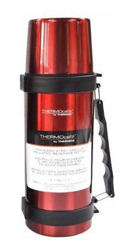 Termo Líquido Thermos Acero Inoxidable 1lt Rojo