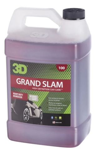 Desengrasante Para Motores Grand Slam 3d 4l Galon Detailing