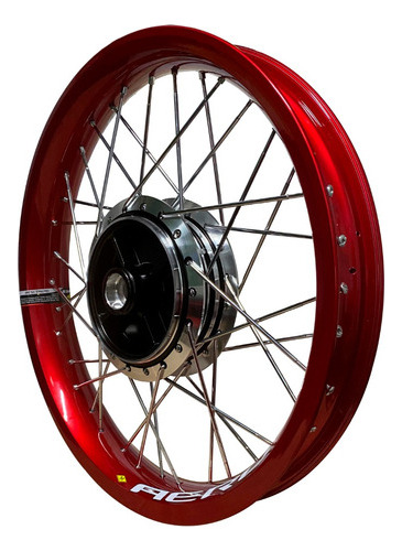 Par Roda Monaco Aero Titan Fan 150/160 Alumínio Raios Inox