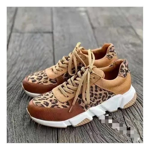 Tenis de leopardo para mujer sales