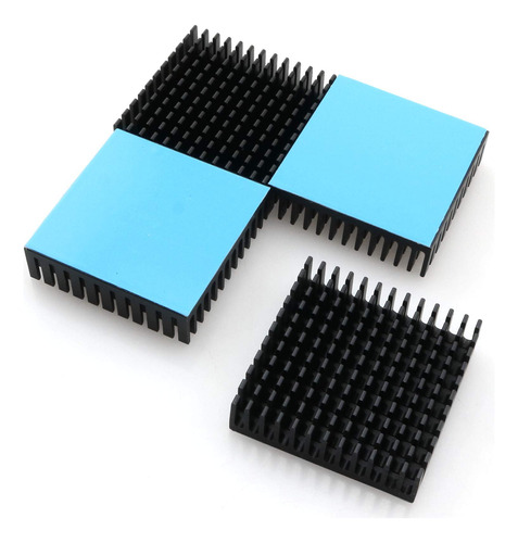 Zzhxsm Radiador De Aluminio De 4 Piezas Con Chip Electronico