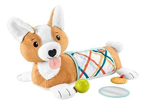 Fisher-price Baby Tummy Time Toys, Cuña De Peluche 3 En 1 P