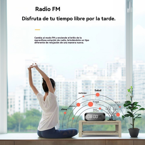 Mini Reloj Portátil Con Altavoz Bluetooth