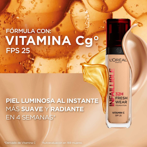 Base De Maquillaje Líquidaaltacoberturainfallible32freshwear