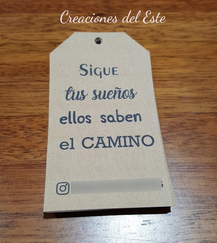 Imagen 4 de 8 de Tags Etiquetas Personalizadas Emprendedores Con Frases X 20