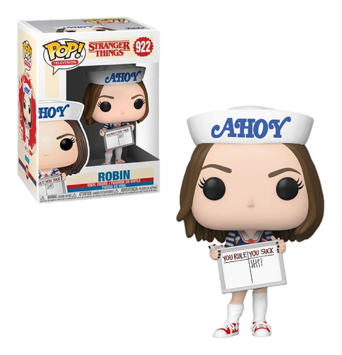 Funko Pop Robin Ahoy 922 Stranger Things (novo)