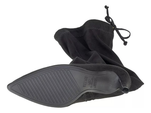 Botas Bucanera Vizzano Elastizada Cuero Gamuza Taco Aguja
