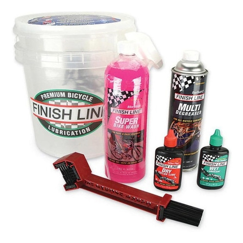 Kit De Limpieza Bicicletas Finish Line Pro Care Bucket 6.0