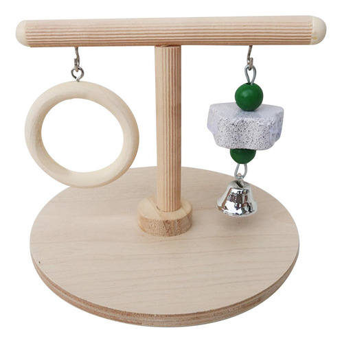 De Juegos Para Loros, Jaula De Pájaros De Madera, Accesorio