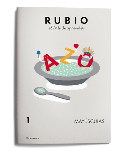 Cuaderno Mayusculas 1 Rubio - Aa.vv