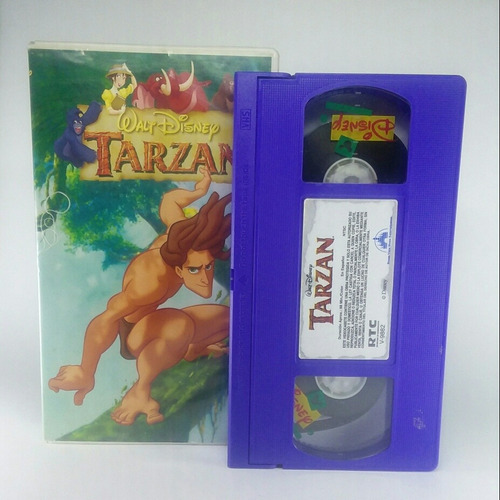 Vhs Tarzan Disney Cassette Video