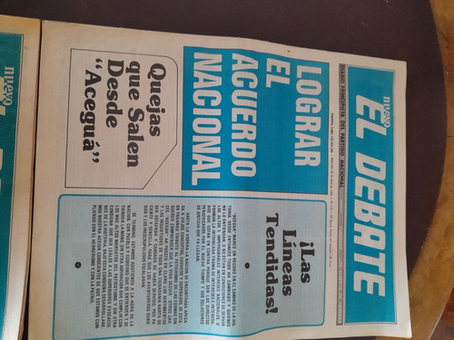 Diarios Nuevo El Debate Año 1981 Lote X 2 Dif.