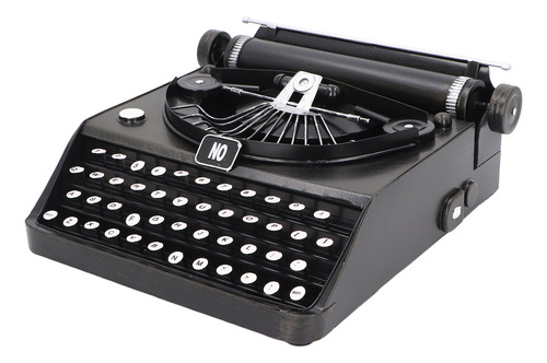 Máquina De Escribir Portátil Negra Modelo Antiguo Retro Vint