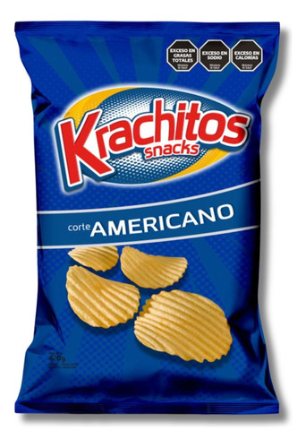 Papas Fritas Krachitos Corte Americano X 420 Grs