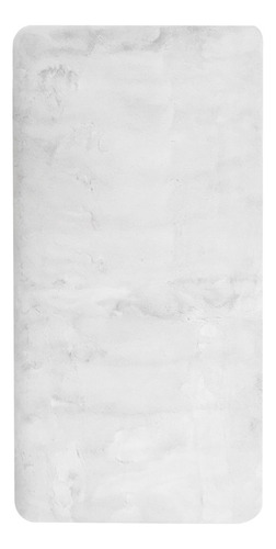 Tapete Pele Bangor Branco 1,00x1,50