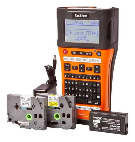 Rotuladora Brother Pt-e550wp E550 Apta Termocontraible Gtia
