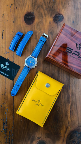 Breitling Chronomat Automatic Azul Prateado Azul (Usado)
