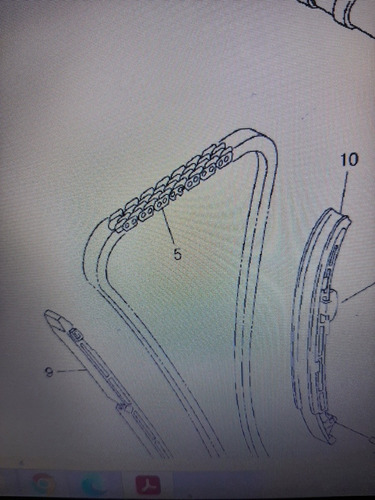 Cadena De Distribucion Yamaha Fz1 2011 Original Stinger Moto