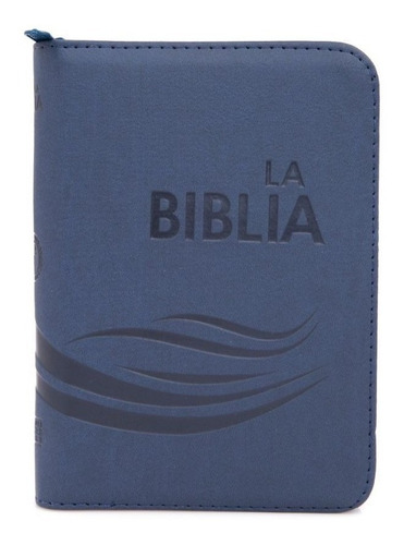 Biblia Lenguaje Actual Mediana Cierre Letra Mayor Azul