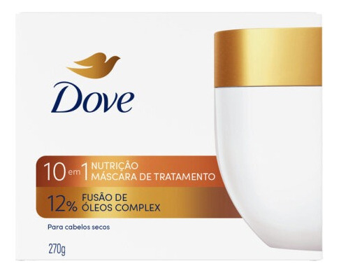 Máscara De Tratamento 10 Em 1 Nutrição 270g Dove