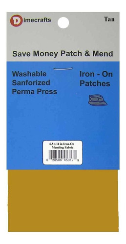 1 Parche Reparacion Termo-adhesivo Tela Reparadora 6.5