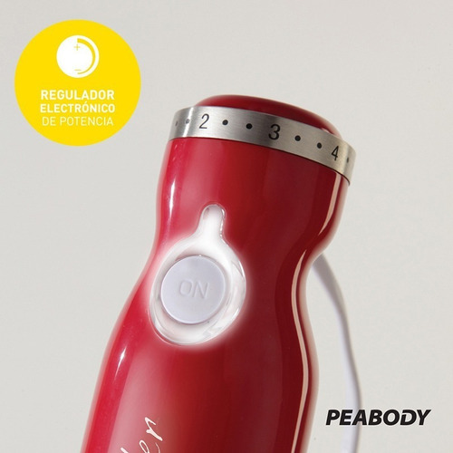 Licuadora De Mano Procesadora Mixer 800w Peabody Pe-lm327