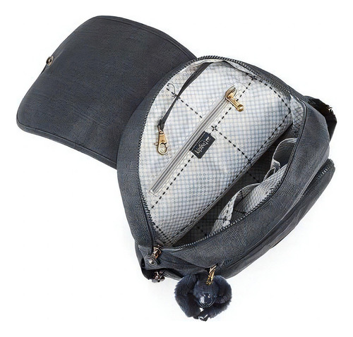 Mochila urbana Kipling Cayenne cor azul 16L