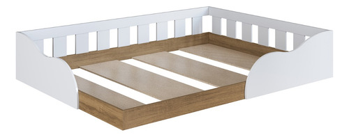 Cama Montessori 2 Pza Hoga Memphis Blanco