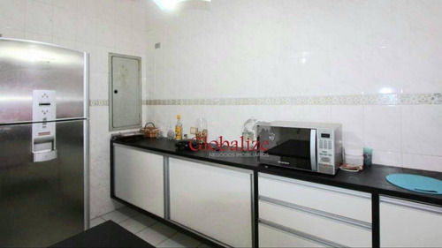 Apartamento Com 3 Dormitórios À Venda, 121 M² Por R$ 569.000,00 - Embaré - Santos/sp - Ap0402