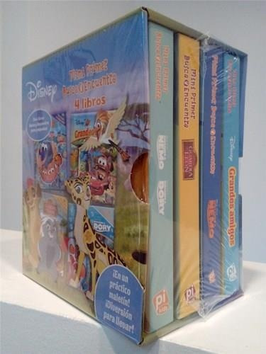 Disney Mini Primer Busca Y Encuentra 4 Libros