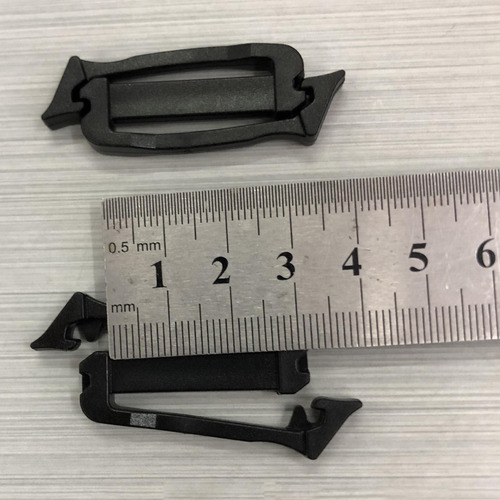2 Conjunto De 5 Hebillas Para Correas Con Cierre En 2 Piezas