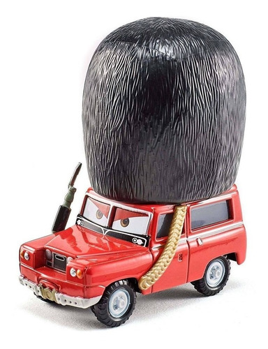 Auto/Camioneta a escala Mattel Sargento Highgear 1:55 color rojo
