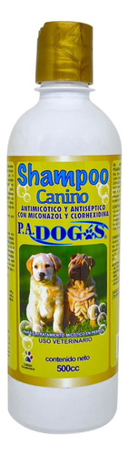 Shampoo Antimicótico Y Antiséptico 500cc P.a. Dog's