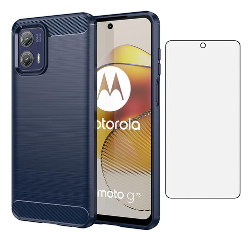 Asuwish Funda Para Teléfono Motorola Moto G73 5g Con De De Y