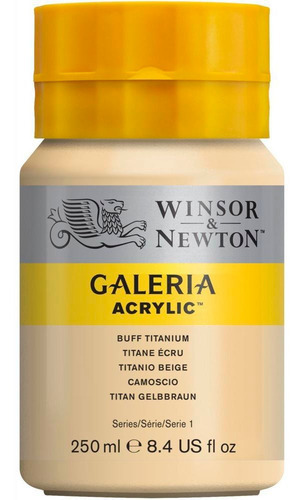 Tinta Acrílica Galeria Winsor Newton 250ml 060 Buff Titanium