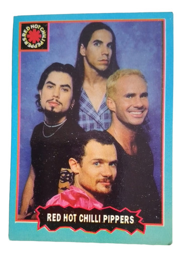 Carta De Rock Cards,de Banda Red Hot Pippers