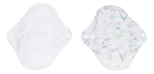 Almohadilla Sanitaria Reutilizable, 5 Unidades, Lavable, Con