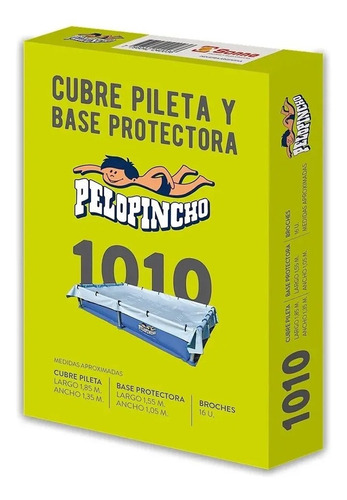 Imagen 1 de 10 de Cubre Pileta Cobertor Y Base Protectora 1010 Pelopincho Ct