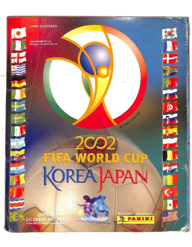 Korea Japão 2002 Copa Mundo Fifa Livro Ilustrado - Completo